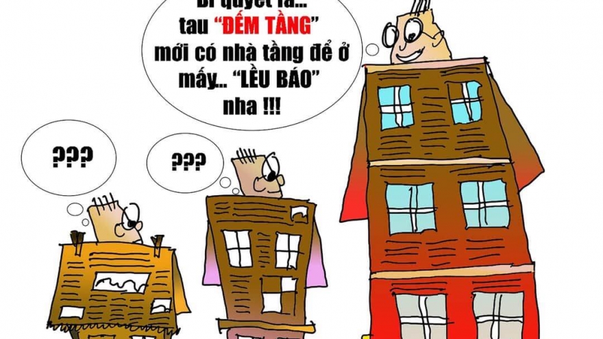 Phóng viên đi “đếm tầng”: Vì đâu?